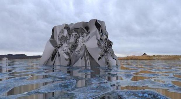 Biennale, contro le Grandi Navi arriva l'Iceberg di Helidon Xhixha
