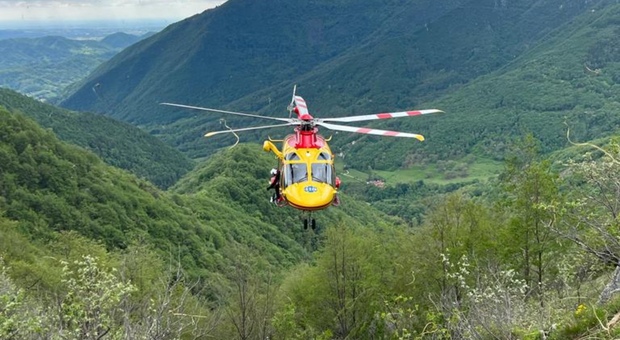 Escursione in montagna elicottero