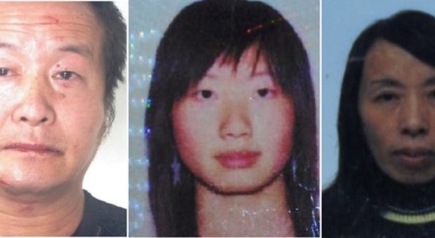 Il presunto killer, la 22enne Hayan Wang e la madre Yang