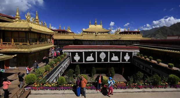 Un monastero tibetano