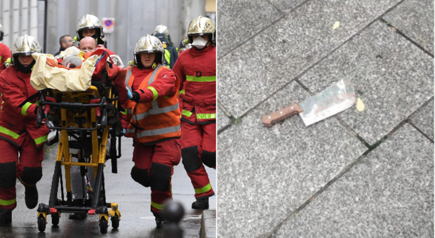 Attentato a Parigi, quattro persone accoltellate col machete vicino l'ex redazione di Charlie Hebdo