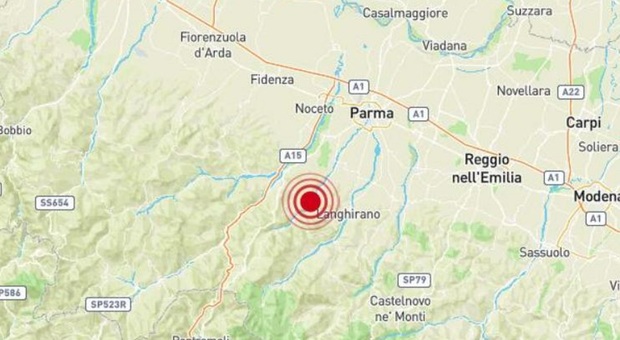 Terremoto oggi Parma di 4.1 avvertito da Milano aq Reggio-Emilia. Prosegue da mercoledì lo sciame sismico