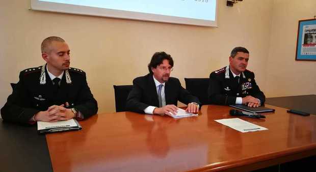 Un momento della conferenza stampa tenutasi a Reggio Calabria