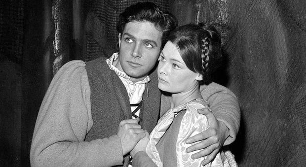 John Stride e Judi Dench in Romeo e Giuletta, regia di Franco Zeffirelli