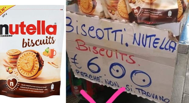 Nutella Biscuits, spuntano i bagarini: confezioni vendute fino a 8 euro
