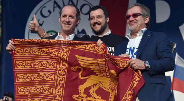 Salvini stoppa Maroni Lega unita sul modello lombardo-veneto