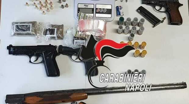 Armi sequestrate a Napoli dai carabinieri