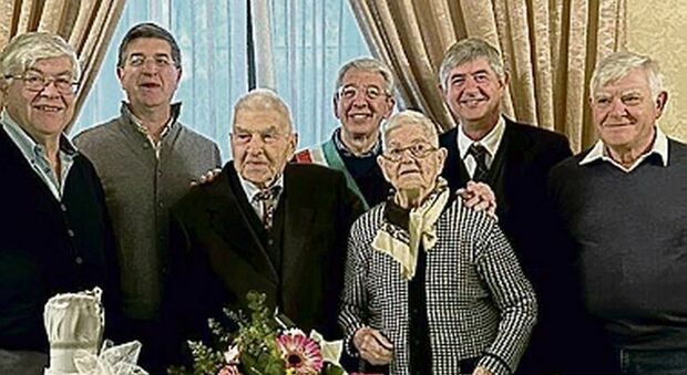 Grande festa a Ugento per i 100 anni di nonno Gerardo