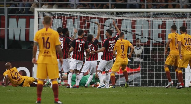 Milan-Roma, Var protagonista: annullati i gol di Higuain e Nzonzi