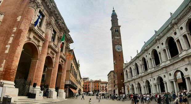 Piazza dei Signori e centro storico di Vicenza saranno pattugliati dalle guardie giurate