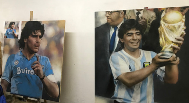 «Dai sogni da bambino ai trionfi, la mostra dedicata a Maradona»