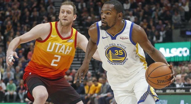Nba, Utah sorprende i Warriors. Belinelli 18 punti con gli Spurs