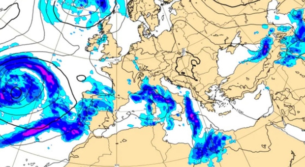 Meteo, arrivano piogge e temporali sull'Italia: ancora maltempo per colpa di una nuova perturbazione atlantica. Temperature più miti