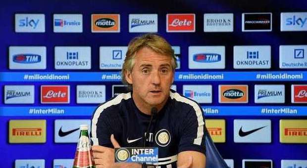 Mancini in conferenza stampa