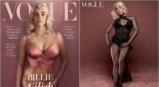 Billie Eilish «mai vista» sulla copertina di Vogue: «Faccio quello che mi pare»
