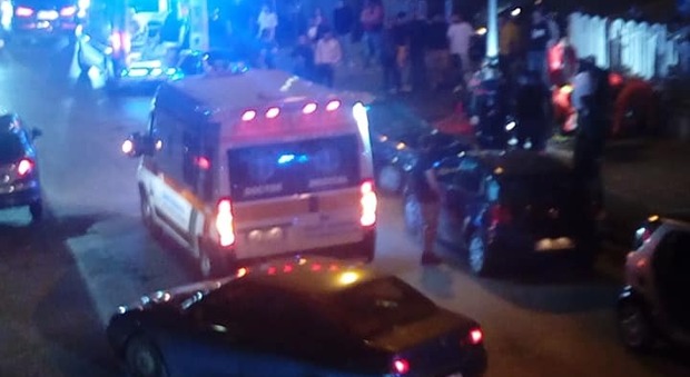 Incidente in via Nazionale a Nocera Superiore: auto contro scooter, tre feriti e tanta paura