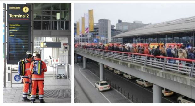 Amburgo, evacuato l'aeroporto: ricoverati 68 passeggeri intossicati da spray urticante