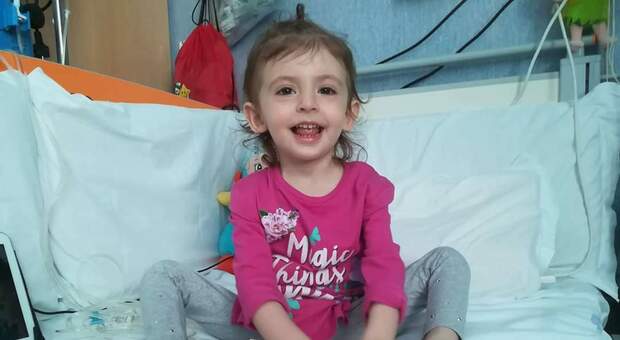 La piccola Elisa Pardini, morta a meno di sei anni a causa della leucemia