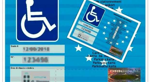 In giro con il pass per disabili intestato al padre morto: multato