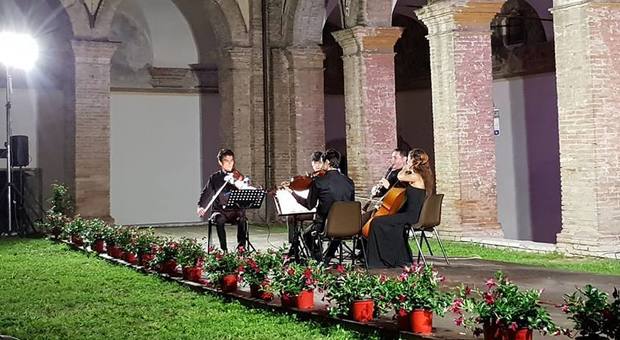 Un concerto al chiostro di Sant'Agostino
