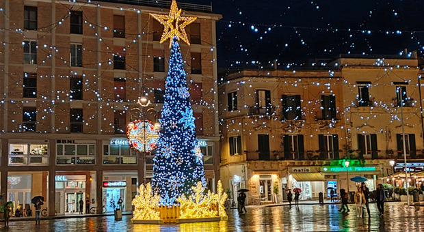 L'albero di Natale a Lecce