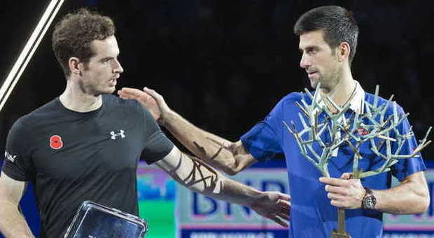 Parigi-Bercy, Murray ko Djokovic è inarrestabile