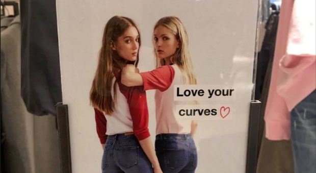 Zara nella bufera per le modelle magrissime nella pubblicità «curvy»