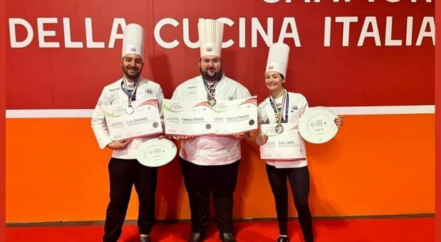 Avigliano Umbro, gli chef ternani premiati al Campionato Nazionale di Cucina. Argento nella categoria "street"
