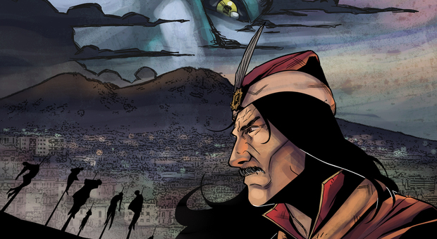 La leggenda di Dracula a Napoli diventa un graphic novel: al Comicon l'anteprima di «Vlad»