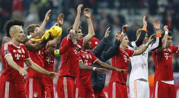 Il Bayern Monaco concede il bis un anno dopo eliminato l'Arsenal