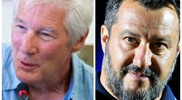 Open Arms, Richard Gere testimone al processo Salvini. Il vice-premier replica: «Noi risponderemo con Lino Banfi»