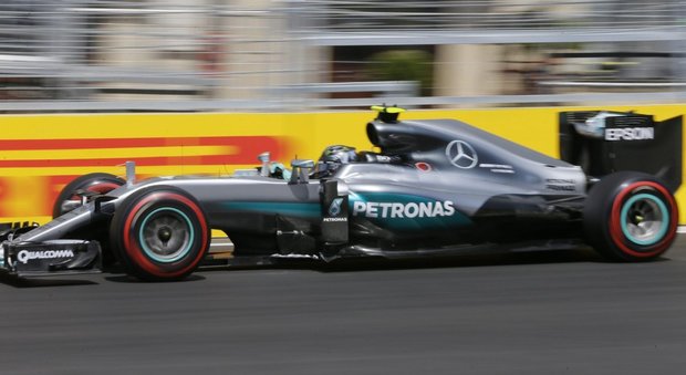 La Mercedes di Nico Rosberg