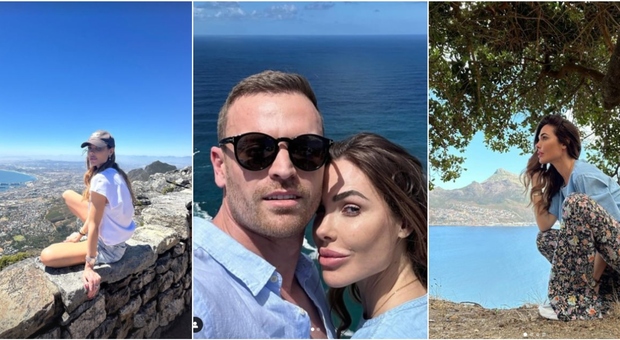 Ilary Blasi in vacanza con il fidanzato Bastian Muller in Sudafrica: giorni di relax prima di un'altra udienza per la separazione
