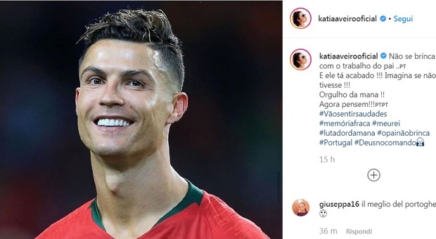 Le sorelle di Cristiano Ronaldo avvertono Sarri: «Non si scherza con lui»