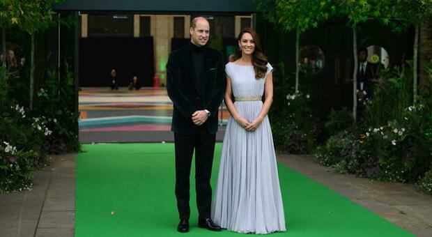 Kate Middleton, sul green carpet del galà per il pianeta un abito riciclato: lo ha già indossato