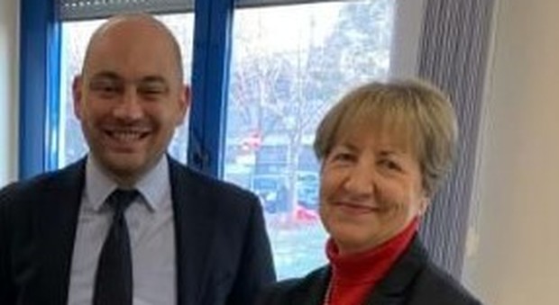 Il direttore generale Stefano Lorusso e il direttore sanitario Patrizia Magrini