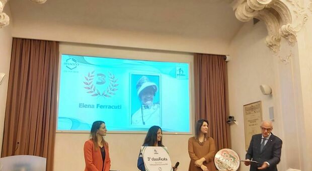 Elena Ferracuti del Circolo Scherma Terni premiata con il progetto Donna Sport