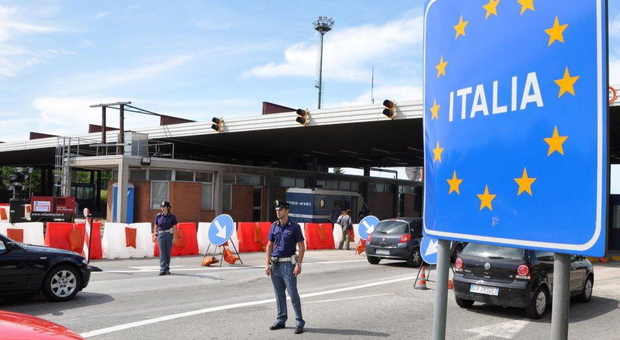 Il confine tra Italia e Slovenia a Trieste