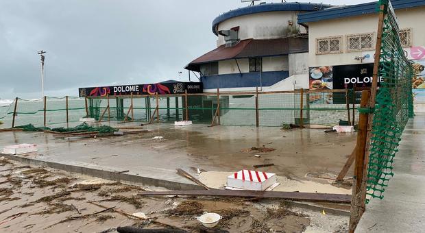 Disastro a Bibione: il sindaco chiede lo stato di calamità alla Regione