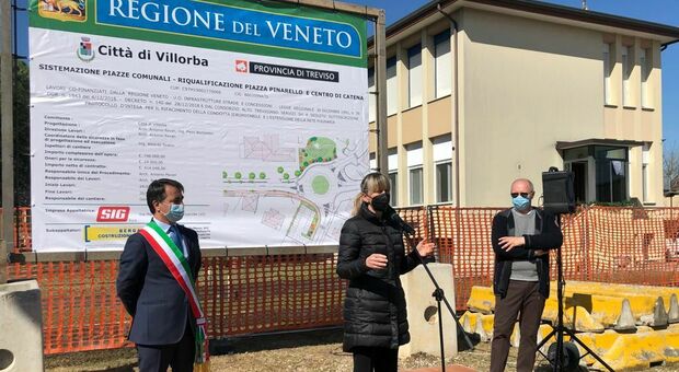 La vicepresidente e assessore alle infrastrutture e trasporti della Regione del Veneto, Elisa De Berti, oggi a Villorba