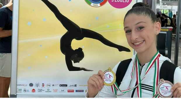 La Ginnastica Sorrento conquista un titolo italiano con Claudia Rispoli
