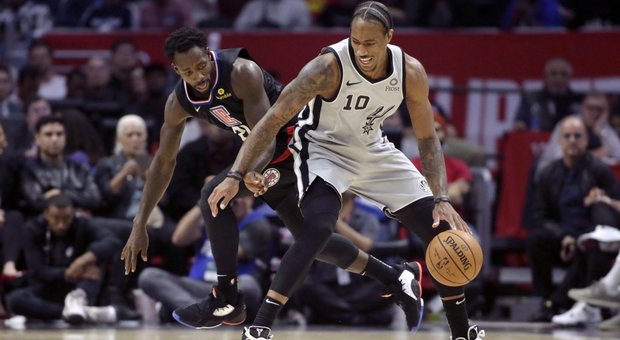Nba, i Clippers superano gli Spurs: prima vittoria per Melli coi Pelicans