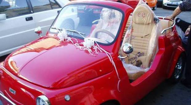 Ecco "Unica", la Fiat 500 creata a Napoli. Un emiro offre 100mila euro per comprarla