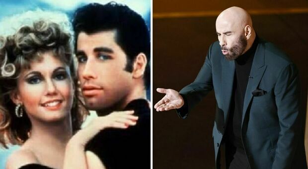 John Travolta in lacrime agli Oscar, il commovente omaggio per Olivia Newton (la sua Sandy)