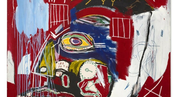 Un Basquiat venduto all'asta per 93 milioni di dollari. Era del co-fondatore della maison Valentino