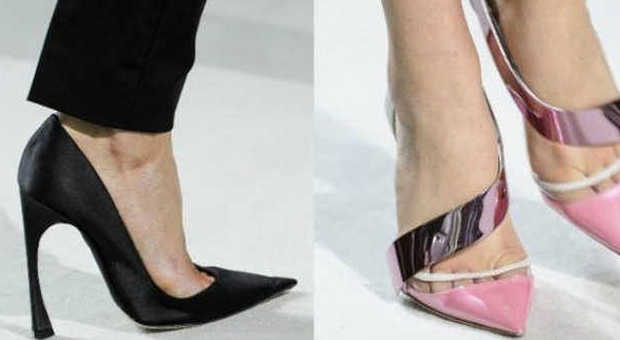 Tornano di moda le scarpe con la punta: più sono affilate meglio è