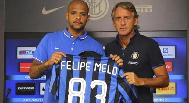 Inter, Felipe Melo si presenta «Sono un giocatore cattivo, qui c'è fame di vittorie»