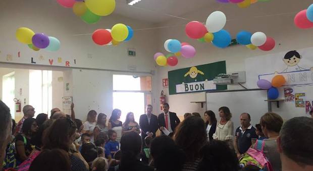 Nocera Superiore, il sindaco inaugura l'anno scolastico