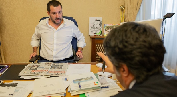 Matteo Salvini a Leggo: «Due giornate a Higuain sono poche, non si può affrontare un arbitro in quel modo»