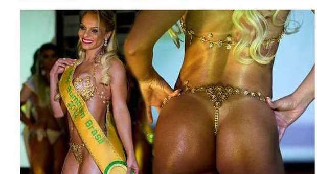 Miss Bumbum 2014: vince Indianara Il lato B più sexy del Brasile è suo